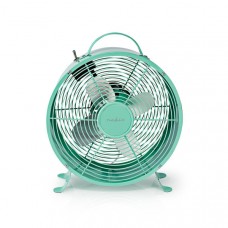 Tafelventilator | Netvoeding | Diameter: 250 mm | 20 W | 2 Snelheden | Turquoise