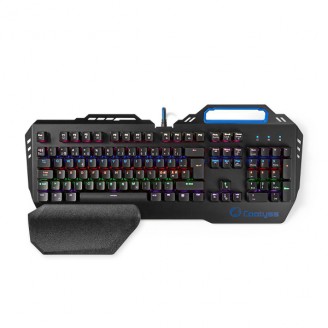 Bedraad Gaming Toetsenbord | USB | Mechanische Toetsen | RGB | Noors | Scandinavisch | USB Gevoed | Lengte stroomkabel: 1.70 m | Gaming