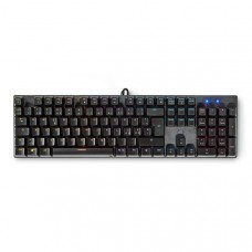 Bedraad Gaming Toetsenbord | USB Type-A | Mechanische Toetsen | LED | QWERTY | Scandinavisch | USB Gevoed | Lengte stroomkabel: 1.50 m | Gaming