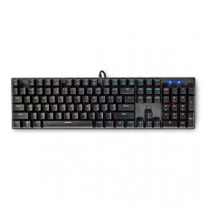 Bedraad Gaming Toetsenbord | USB Type-A | Mechanische Toetsen | LED | QWERTY | US Internationaal | USB Gevoed | Lengte stroomkabel: 1.50 m | Gaming