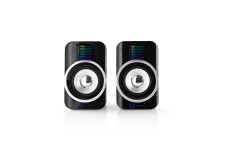 Gaming Speaker | Speaker-kanalen: 2.0 | USB Gevoed | 3,5 mm Male | 30 W | RGB | Volumebediening