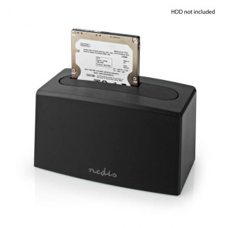 Docking Station voor Harde Schijf | USB 3.2 Gen1 | USB Type-A | 1 Schijf | 2.5 / 3.5 " | USB 3.2 Gen1 | Docking | Desktop