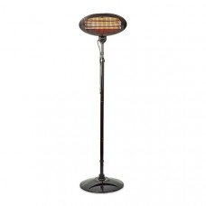 Patio Verwarmer | 2000 W | 3 Warmte Standen | Omvalpreventie | IP34 | Zwart