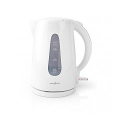 Waterkoker | 1.7 l | Kunststof | Wit | 360 graden draaibaar | Verborgen verwarmingselement | Strix-controller | Droogkookbeveiliging