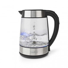 Waterkoker | 1.7 l | Glas | Transparant | 60,70,80,90,100 Â°C | Temperatuurindicator | 360 graden draaibaar | Verborgen verwarmingselement | Strix-controller | Droogkookbeveiliging