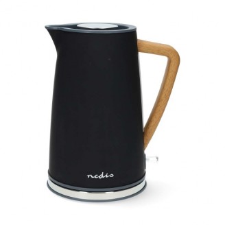 Waterkoker | 1.7 l | Soft-Touch | Zwart | 360 graden draaibaar | Verborgen verwarmingselement | Strix-controller | Droogkookbeveiliging