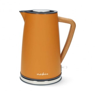 Waterkoker | 1.7 l | Soft-Touch | Oranje | 360 graden draaibaar | Verborgen verwarmingselement | Strix-controller | Droogkookbeveiliging