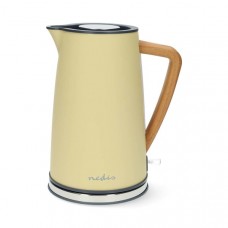 Waterkoker | 1.7 l | Soft-Touch | Geel | 360 graden draaibaar | Verborgen verwarmingselement | Strix-controller | Droogkookbeveiliging