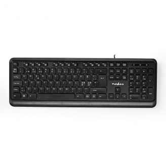 Bedraad Toetsenbord | USB-A | Multimedia | QWERTY | Scandinavisch | Numeriek toetsenbord