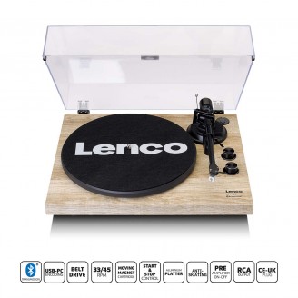 Platenspeler met Bluetooth-overdracht Pine
