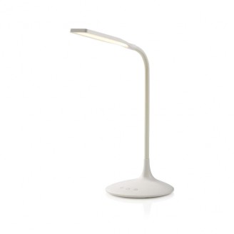 LED-Bureaulamp | Dimbaar | 250 lm | Oplaadbaar | Aanraakfunctie | Wit