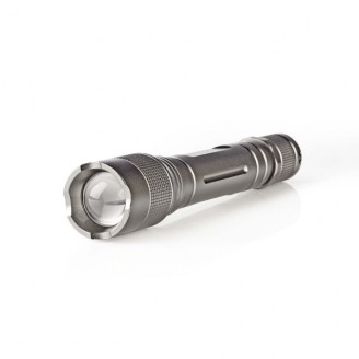 LED-Zaklamp | Batterij Gevoed | 3 V DC | 3 W | 2x AA/LR6 | Nominale lichtstroom: 150 lm | Lichtbereik: 120 m | Stralingshoek: 46.1 Â°