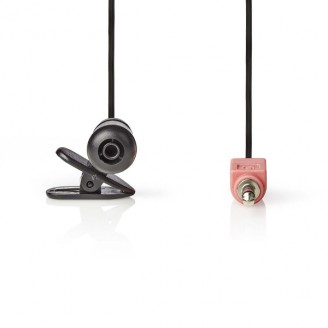 Microfoon | Gebruikt voor: Notebook / Smartphone / Tablet | Bedraad | 1x 3,5 mm
