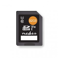 Geheugenkaart | SDHC | 32 GB | Schrijfsnelheid: 80 MB/s | Leessnelheid: 45 MB/s | UHS-I