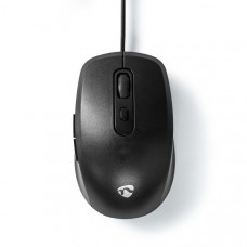 Muis | Bedraad | 1200 / 1800 / 2400 / 3600 dpi | Instelbare DPI | Aantal knoppen: 6 | Rechtshandig