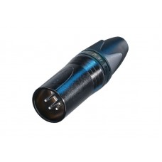 XLR cable plug 4 N/A XX soldeer connecties Zwart