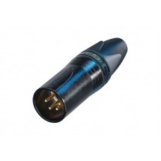 XLR cable plug 4 N/A XX soldeer connecties Zwart