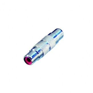 Connector RCA Female Zilver