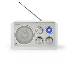 FM-Radio | Tafelmodel | FM | Netvoeding | Analoog | 15 W | Wit