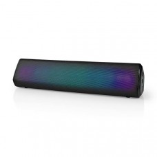 Bluetooth-Speaker | Maximale batterijduur: 6 uur | Tafelmodel | 18 W | Stereo | Ingebouwde microfoon | Koppelbaar | Zwart