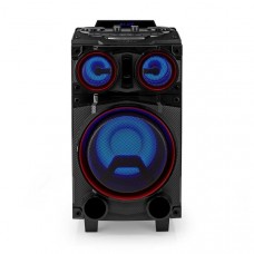 BluetoothÂ® Party Speaker | Maximale batterijduur: 6.5 uur | 120 W | Handgreep | Feestverlichting | Equalizer | Zwart