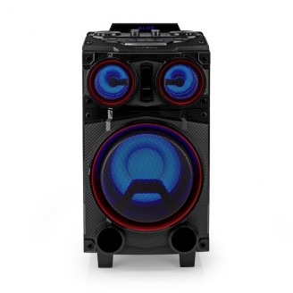 BluetoothÂ® Party Speaker | Maximale batterijduur: 6.5 uur | 120 W | Handgreep | Feestverlichting | Equalizer | Zwart