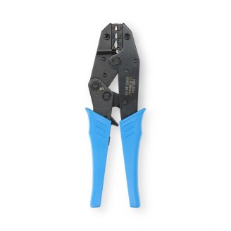 Krimptang | Isolatieterminal | Tang | Metaal / PVC | Blauw / Zwart