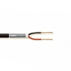 Luidsprekerkabel op Rol 2x 4.00 mmÂ² 50 m Zwart