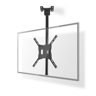 Draai- en Kantelbare TV-Plafondbeugel | 26 - 42 " | Maximaal schermgewicht: 20 kg | Kantelbaar | Draaibaar | Minimale plafondafstand: 716 mm | Maximale plafondafstand: 1160 mm | 1 Draaipunt(en) | Staal | Zwart