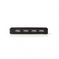 USB-Hub | USB-A Male | USB-A Female | 7-Poorts poort(en) | USB 2.0 | Netvoeding / USB Gevoed | 7x USB