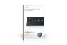 USB-Hub | USB Micro-B Female | USB-A Female | 8-Poorts poort(en) | QC3.0 / USB 3.2 Gen 1 | Netvoeding / USB Gevoed | 5 Gbps | 8x USB
