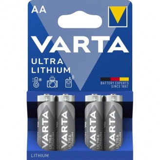 Lithium Batterij AA-Blisterkaart