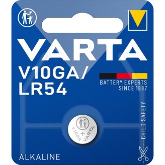 Knoopcel Batterij LR54 V10GA 1-Blister
