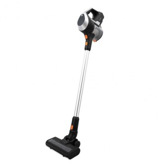 Steelstofzuiger | 130 W | 25.9 VAC | Gemotoriseerde Borstel met GeÃ¯ntegreerde Verlichting | 10000 Pa | HEPA-luchtfilter | Oranje / Zwart