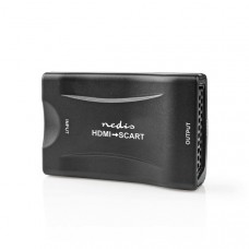 HDMI-Converter | HDMI Input | Scart Female | 1-weg | 1080p | 1.2 Gbps | ABS | Zwart