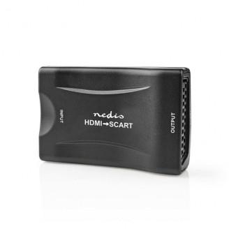 HDMI-Converter | HDMI Input | Scart Female | 1-weg | 1080p | 1.2 Gbps | ABS | Zwart