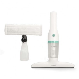 Electrische Ruitenreiniger | 12 W | 1200 Pa | Inhoud Reservoir Vuil Water: 60 ml | Afneembare vuilwatertank | Groen / Wit