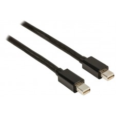 Mini DisplayPort Kabel Mini-DisplayPort Male - Mini-DisplayPort Male 2.00 m Zwart