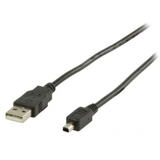 USB 2.0 Kabel USB A Male - Mitsumi 4-Pins Male 2.00 m Zwart