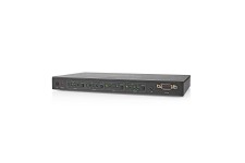 HDMI Matrix-Switch | 4 x 4-Poorts poort(en) | DC Power / 1x RS232 / 4x HDMI Input | 4x HDMI Output | 4K@60Hz | 18 Gbps | Afstandbestuurbaar | Metaal | Zwart