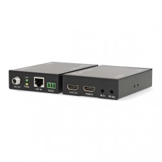 HDMI-Extender | Over Cat6 | tot 60 m | 4K@60Hz | 18 Gbps | Metaal | Antraciet