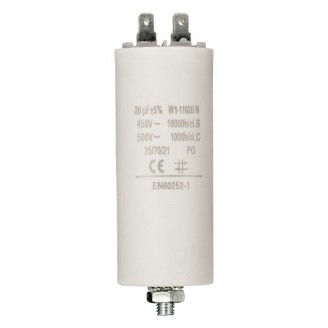 Condensator 20.0uf / 450 v + Aarde