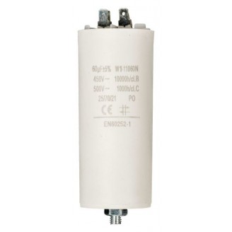 Condensator 60.0uf / 450 v + Aarde