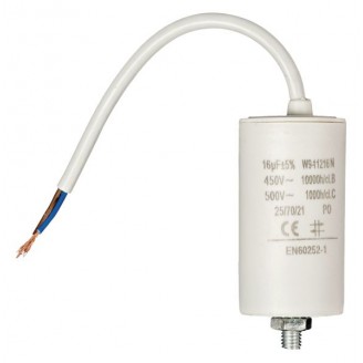 Condensator 16.0uf / 450 V + cable