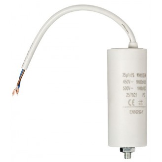 Condensator 25.0uf / 450 V + cable