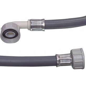 Toevoerslang 3/4'' Recht - 3/4'' Gehoekt 90 bar 25 Â°C 2.00 m
