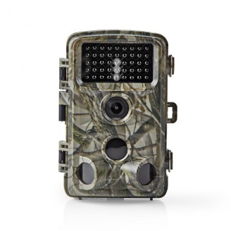 Wildcamera | 1080p@30fps | 24.0 MPixel | 5 MPixel CMOS | IP66 | Zwart No-Glow IR | Nachtzicht | Kijkhoek: 90 Â° | Bewegingssensor | Detectiehoek: 120 Â° | Detectiebereik: 20.0 m | Scherm grootte: 2.4 " | LCD-Scherm | Bruin / Groen