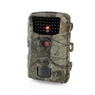 Wildcamera | 4K@10fps | 48.0 MPixel | 4 MPixel CMOS | IP66 | Zwart No-Glow IR | Nachtzicht | Kijkhoek: 90 Â° | Bewegingssensor | Detectiehoek: 60 Â° | Detectiebereik: 20.0 m | Scherm grootte: 2.3 " | LCD-Scherm | Bruin / Groen