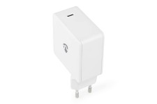 Oplader | 100 W | GaN | PD3.0 100W / PD3.0 30W / PD3.0 45W / PD3.0 60W / PD3.0 65W | Snellaad functie | 3.0 / 5.0 A | Outputs: 1 | USB-CT | Automatische Voltage Selectie | Wit