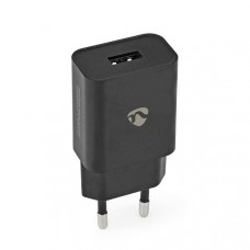 Oplader | 12 W | Snellaad functie | 1x 2.4 A | Outputs: 1 | USB-A | Geen Kabel Inbegrepen | Single Voltage Output